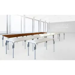 Table Mairietable rectangulaire - Démontable &amp; Allongeable