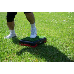 Step en gazon synthétique