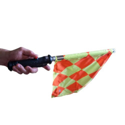 Paire de drapeaux électronique pour arbitre