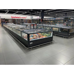 Bumper de protection pour rayonnage de magasin