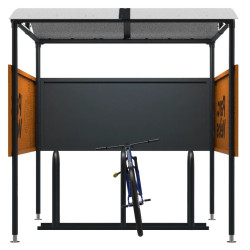 Abri ajouré Parkéo pour stationnement vélo