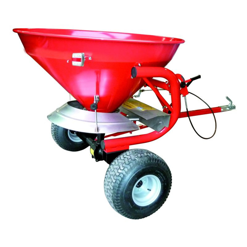 Epandeur granulés antigel trainé acier