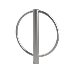 Arceau vélo inox rond