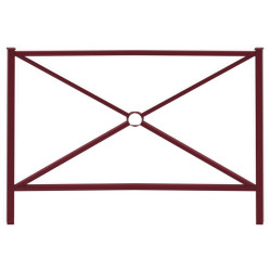 Barrière urbaine Milan L.147 cm - Tête plate