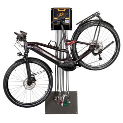 Station murale d'entretien et de gonflage pour vélo - Rénov'elo