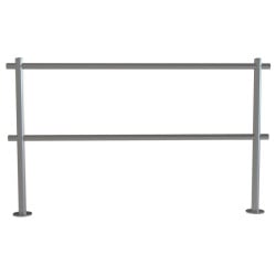 Barrière de guidage inox 304L en kit