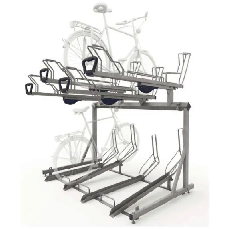 Parking vélos modulable sur deux étages