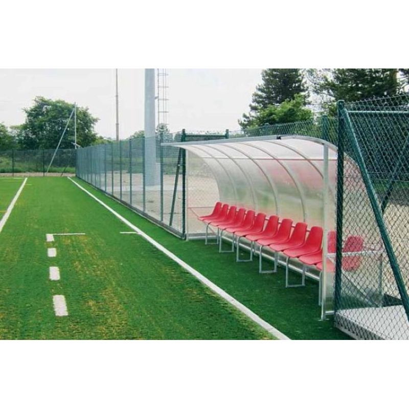 Banc de remplaçant pour le football