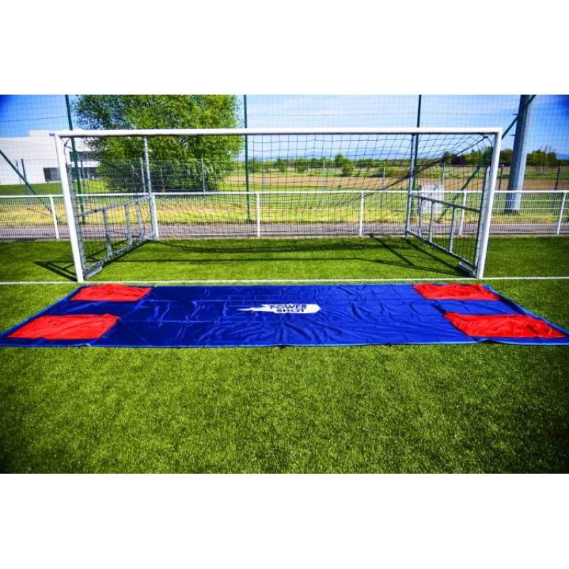 Mur d'entrainement foot avec cible