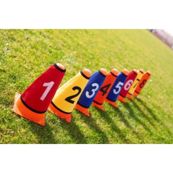 Set de cols de cônes numérotés