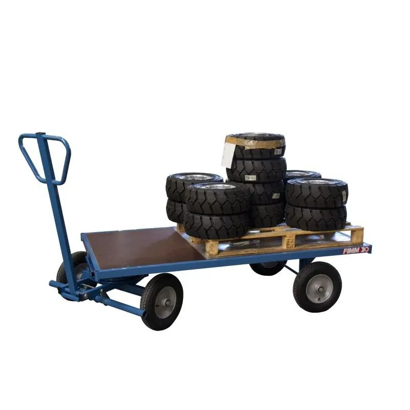 Chariot Fimm avant train pivotant sans habillage 1000 kg