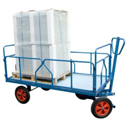 Chariot Fimm avant train pivotant 1000kg avec habillage tube