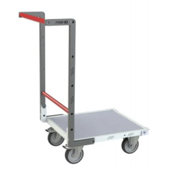 Chariot dossier fixe et plateau mélaminé 250 kg - Fimm