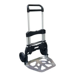 Diable à poignée et bavette repliables en aluminium 250 kg - Fimm