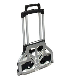 Diable à poignée repliables et bavette en aluminium 50 à 80 kg - Fimm