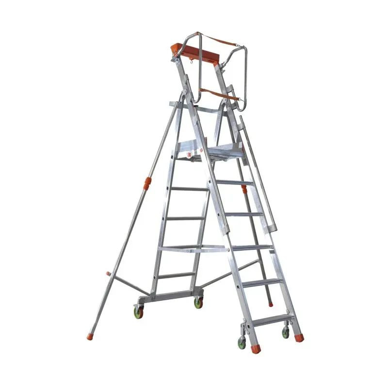 Plateforme de travail Fimm repliable et mobile de 3 à 11 marches