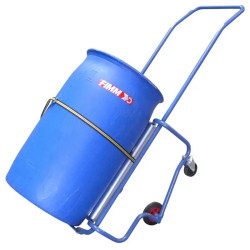 Diable chantier à fût métallique et plastique 60 à 220 L - Fimm