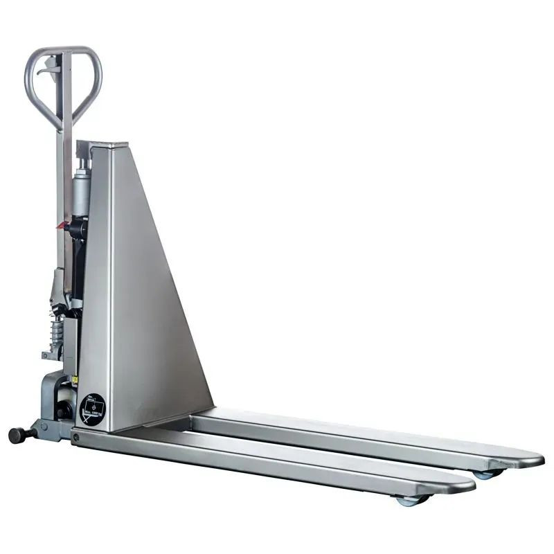 Transpalette haute levée électrique Fimm en inox ou semi inox 304