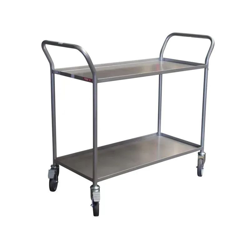 Servante de bureau Fimm à 2 ou 3 plateaux avec rebords 200 kg - Fimm