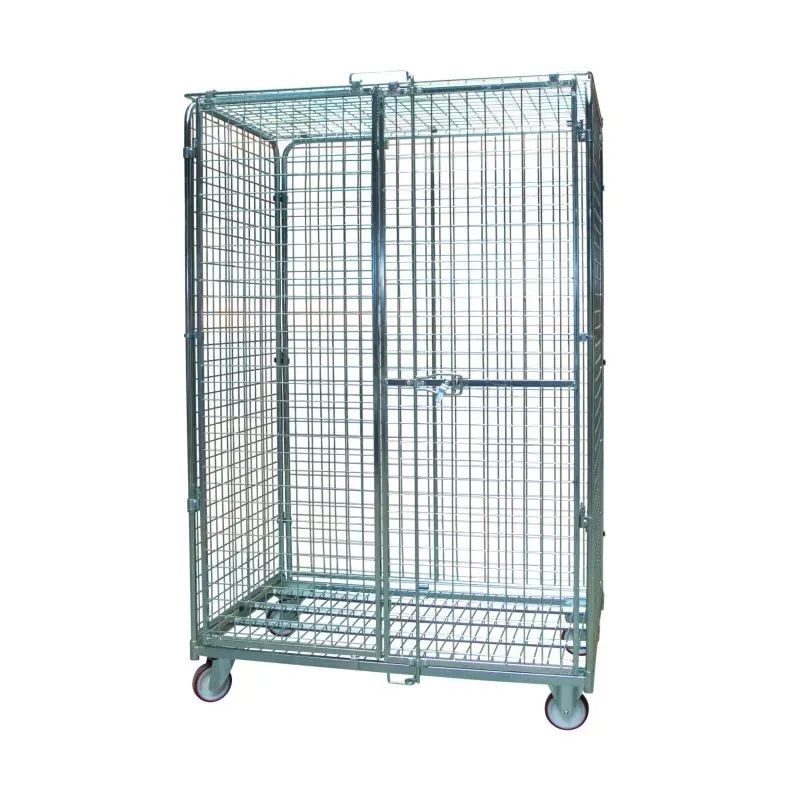 Roll Fimm en acier zingué verrouillable avec 1 ou 2 portes