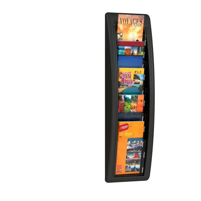 Présentoir mural 4 et 5 cases - Paperflow Quick fit