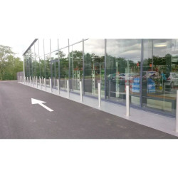 Potelet &amp; Borne inox Cap Ferret D.6 à 25.4 cm tête bombée ou plate