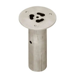 Potelet &amp; Borne inox Cap Ferret D.6 à 25.4 cm tête bombée ou plate