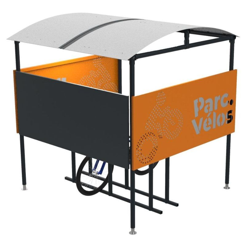 Abri ajouré Parkéo pour stationnement vélo
