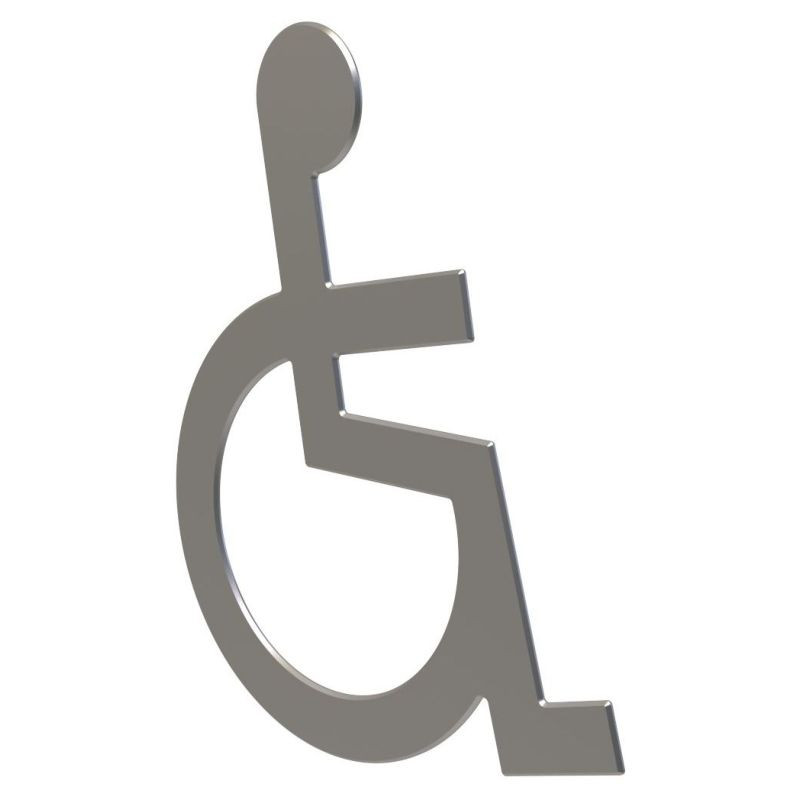 Plaque en inox de stationnement