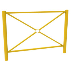 Barrière urbaine Toscane L.102 ou 157 cm - Tête arrondie