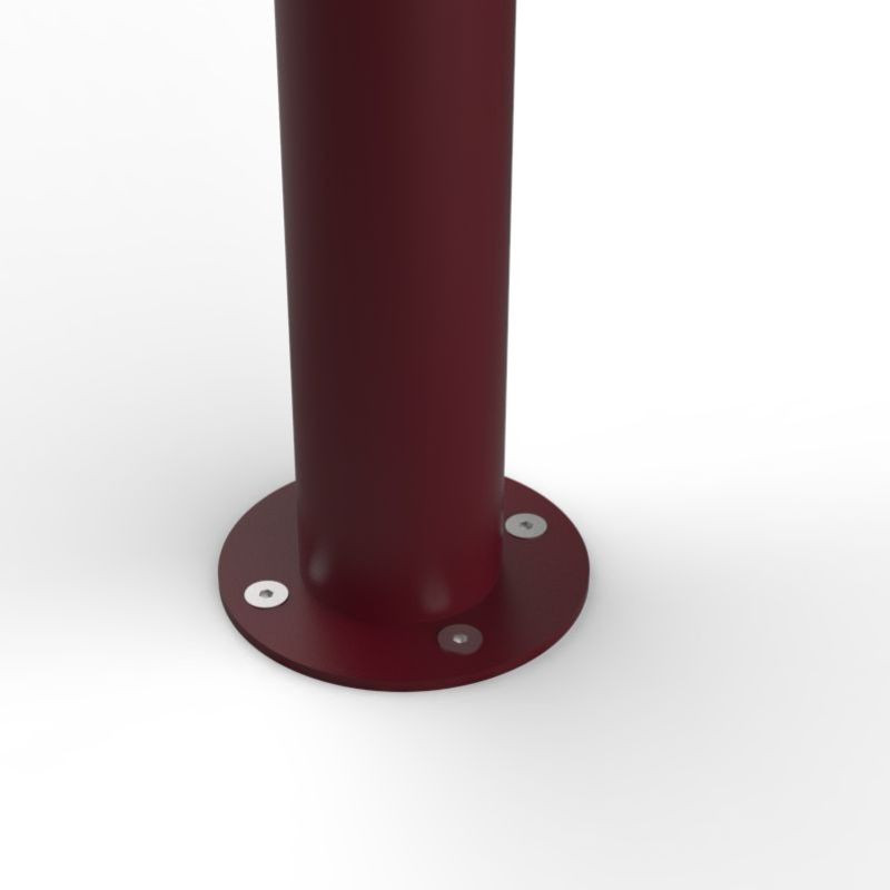 Potelet et borne avec tête arrondie Toscane diamètre 60 à 114 mm