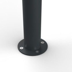 Potelet et borne avec tête arrondie Toscane diamètre 60 à 114 mm