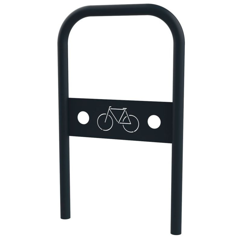 Arceau vélo avec pictogramme vélo Murano - Hauteur 85 cm