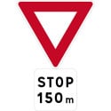 Panneau stop - signal avancé - AB5