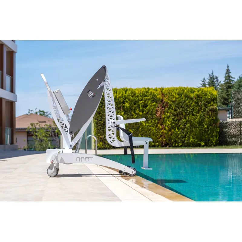 Siège ascenceur PMR de piscine mobile - MobiAccessPool