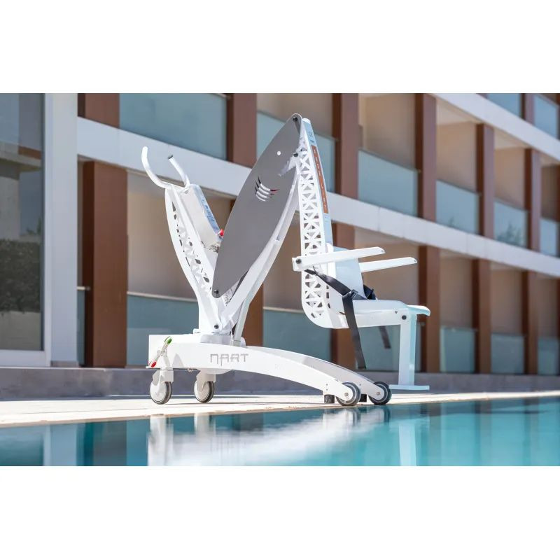 Siège ascenceur PMR de piscine mobile - MobiAccessPool