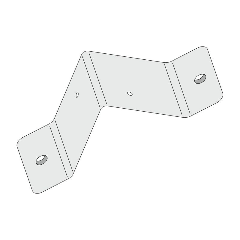 Platines Procity sur poteau ou murales pour cendrier- lot de 2