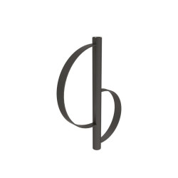 Potelet appui vélo avec pommeau City couleur au choix