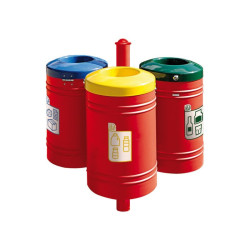 Corbeille Guyenne pour tri sélectif Agora 40 litres