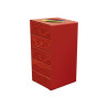 Corbeille publique tri sélectif en bois 40 litres