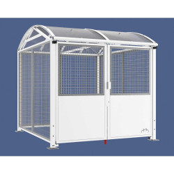 Abri vélos et motos Voûte sécurisé "L"