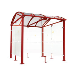 Abri fumeurs Voûte "L"