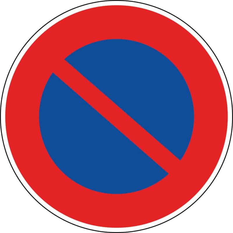 Panneau interdiction Stationner personnalisé -Direct Signalétique