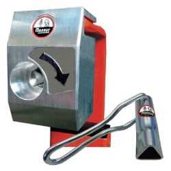 Serrure sur support de lisse fixe pour barrière Croso WES 105