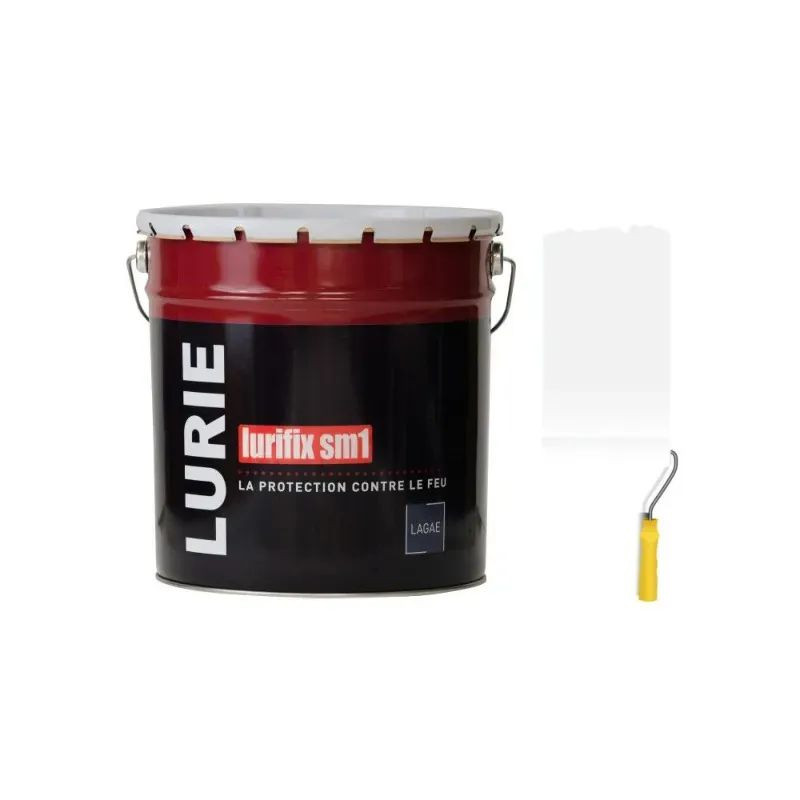 Lurie Lurifix SM1 - Peinture ignifuge M1 sur support déjà M1 - Sécurité incendie
