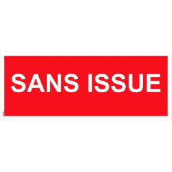 Panneau sans issue