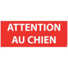 Panneau attention au chien