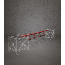 Support vélos à fixer sur jardinière - Jardivélo