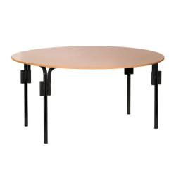Table Mairietable ronde - Démontable & Modulable