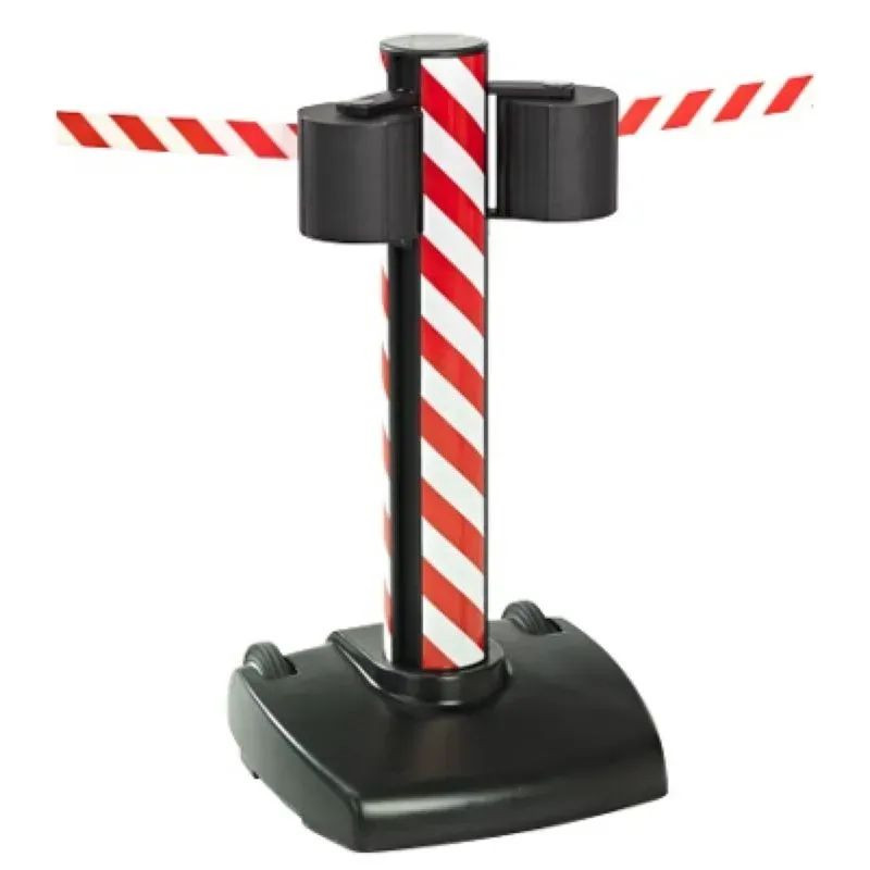 Poteau guidage 2 sangles rétractables 22 m - BELTRAC STORETRAC DOUBLE